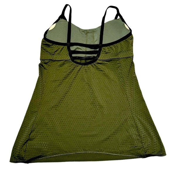 Women’s Athleta Tank Top Size Small Olive Green - Picture 2 of 4